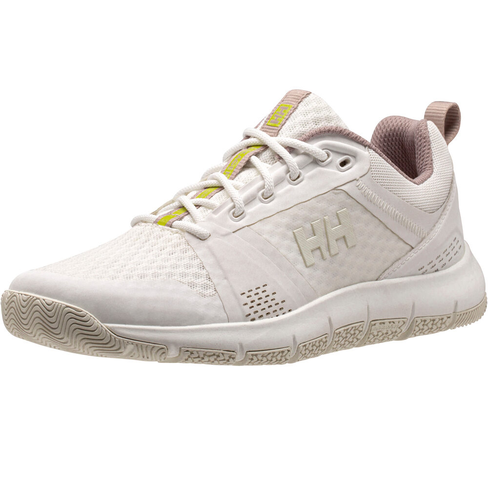 Helly Hansen zapatilla moda mujer SKAGEN F-1 OFFSHORE BLANCO lateral interior