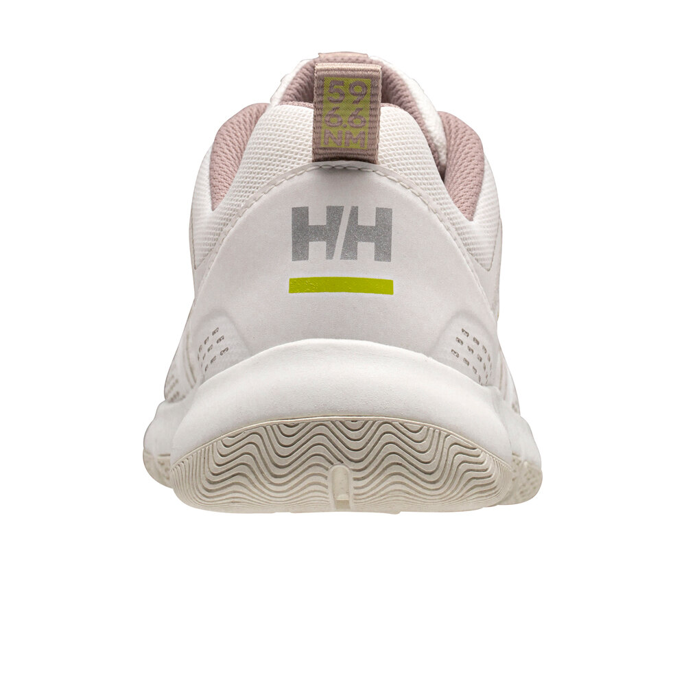 Helly Hansen zapatilla moda mujer SKAGEN F-1 OFFSHORE BLANCO vista trasera
