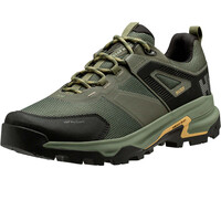 Helly Hansen zapatilla trekking hombre ASCENDER LOW HT VERDE lateral interior