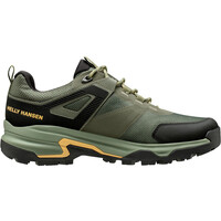 Helly Hansen zapatilla trekking hombre ASCENDER LOW HT VERDE puntera