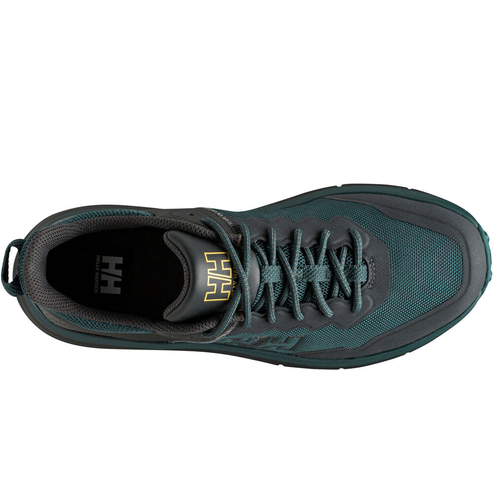 Helly Hansen zapatilla trekking hombre CANTABRIA VERDE vista superior