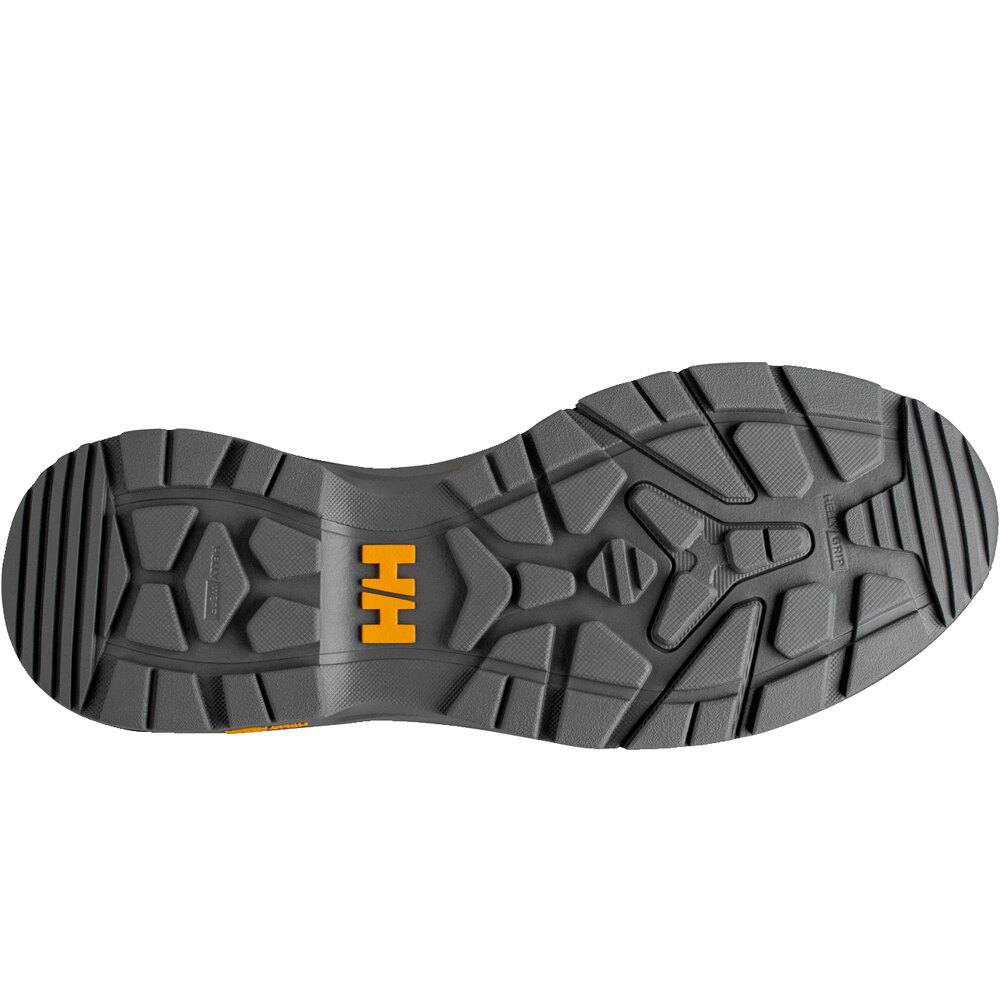 Helly Hansen zapatilla trekking hombre CASCADE LOW HT AMARILLO vista trasera