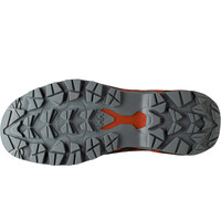 Helly Hansen zapatilla trekking hombre RIDGEFLYER QL NARANJA vista superior