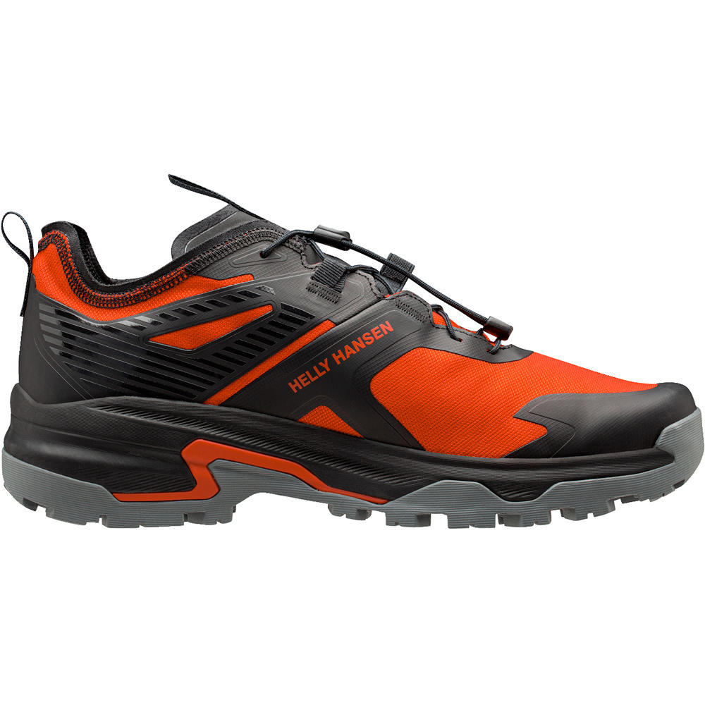 Helly Hansen zapatilla trekking hombre RIDGEFLYER QL NARANJA vista trasera