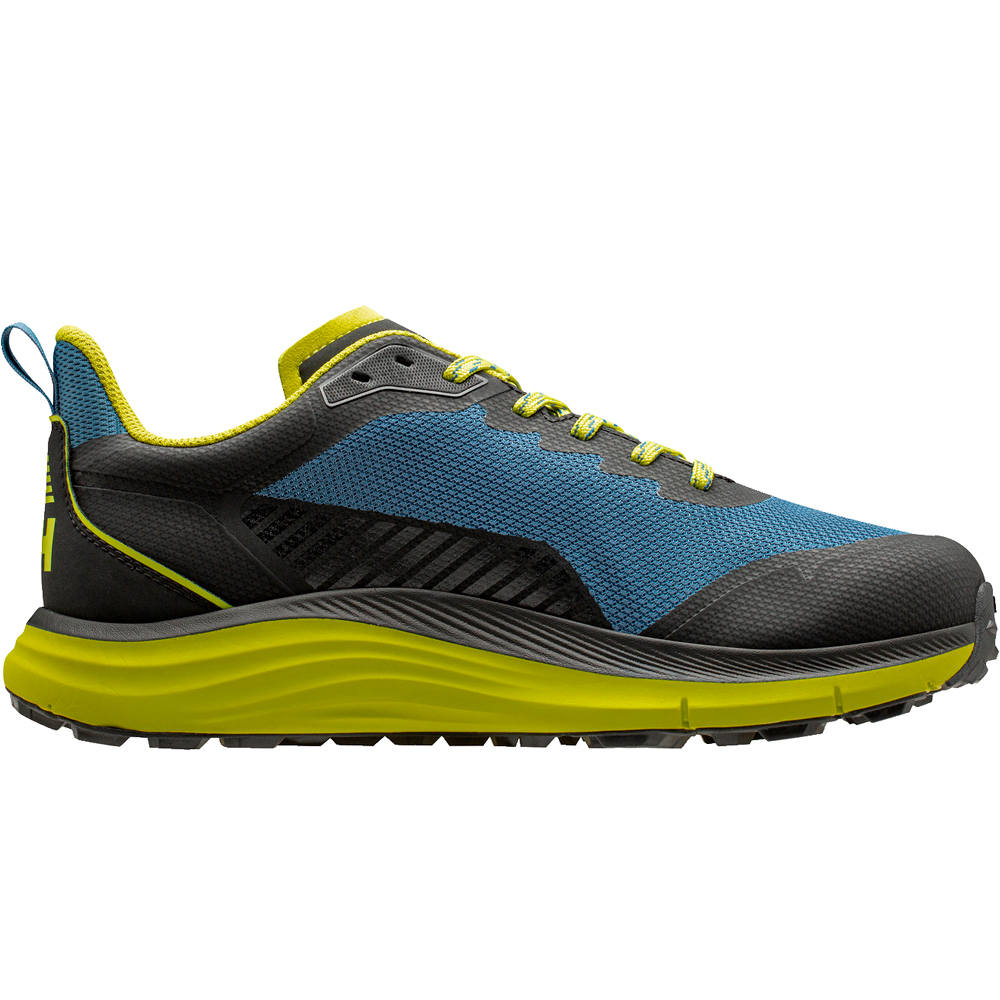 Helly Hansen zapatilla trekking hombre STEGA HT AZUL vista trasera