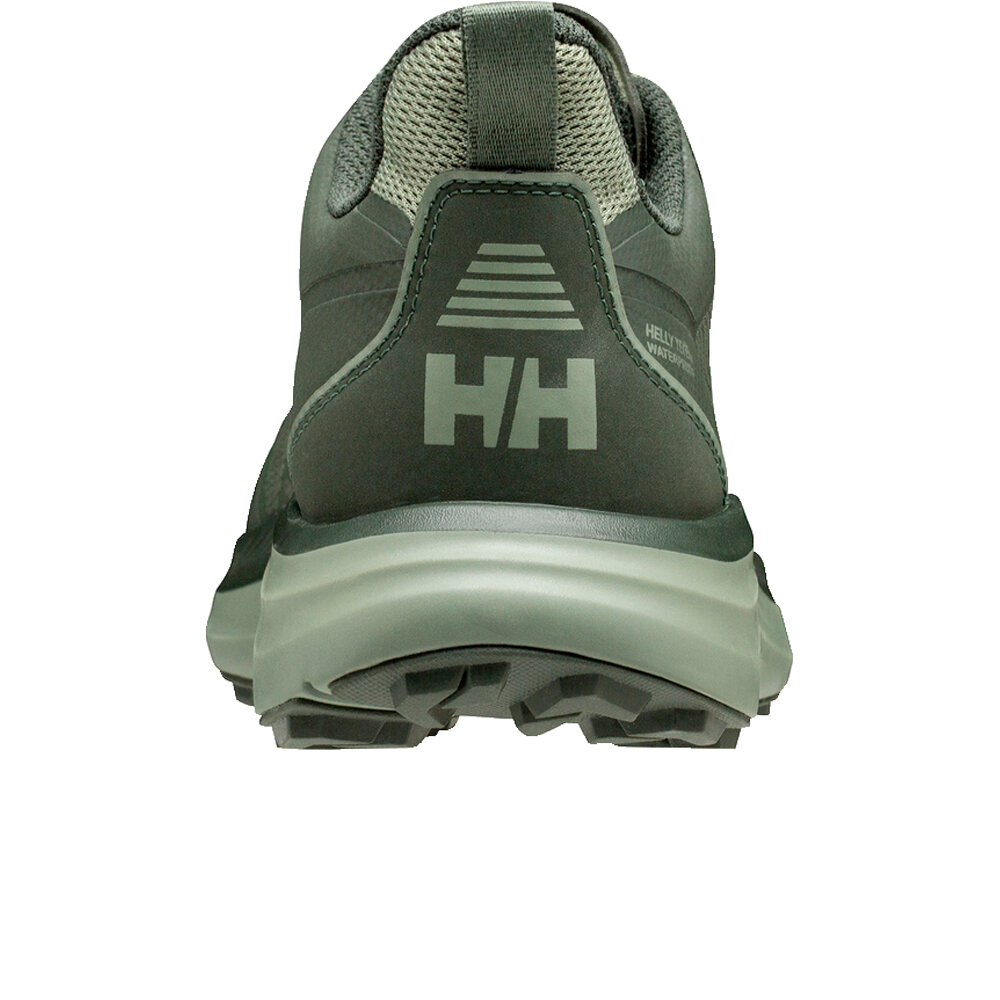 Helly Hansen zapatilla trekking hombre STEGA HT VERDE vista trasera