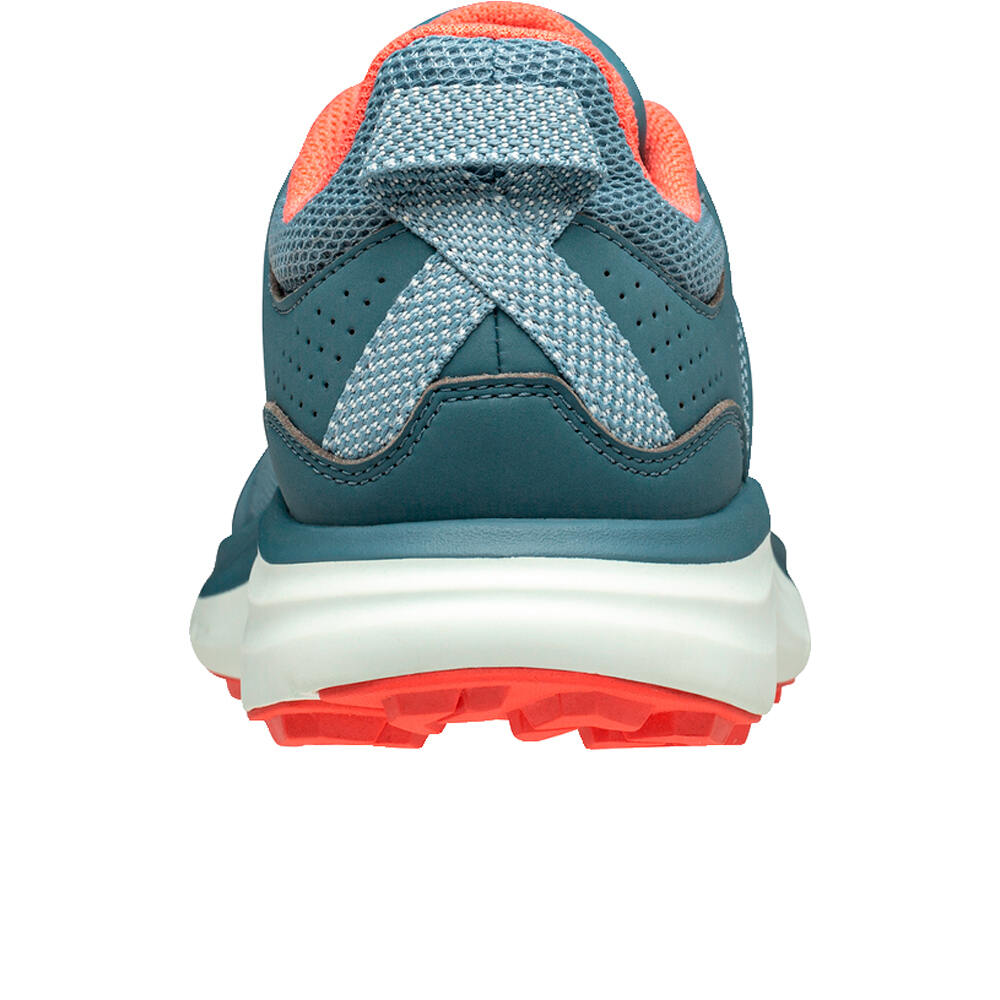Helly Hansen zapatilla trekking mujer CANTABRIA AZUL vista trasera