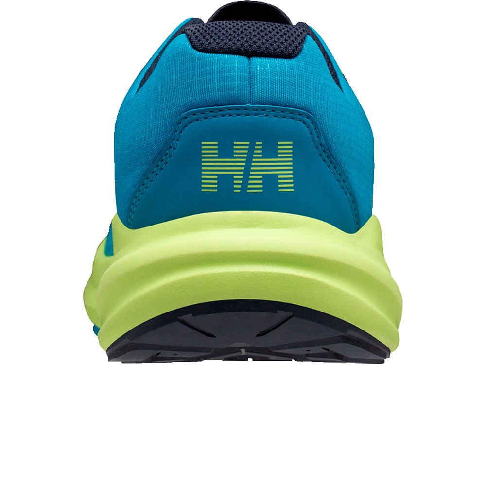 Helly Hansen zapatillas trail hombre BUZZARD TR AZUL vista trasera