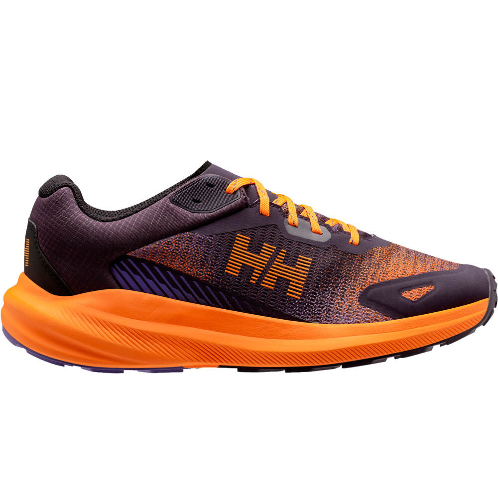 Helly Hansen zapatillas trail hombre BUZZARD TR NARANJA lateral exterior