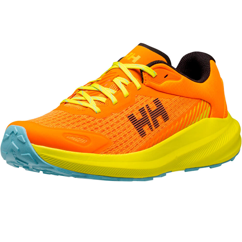 Helly Hansen zapatillas trail hombre BUZZARD TR NARANJA lateral interior