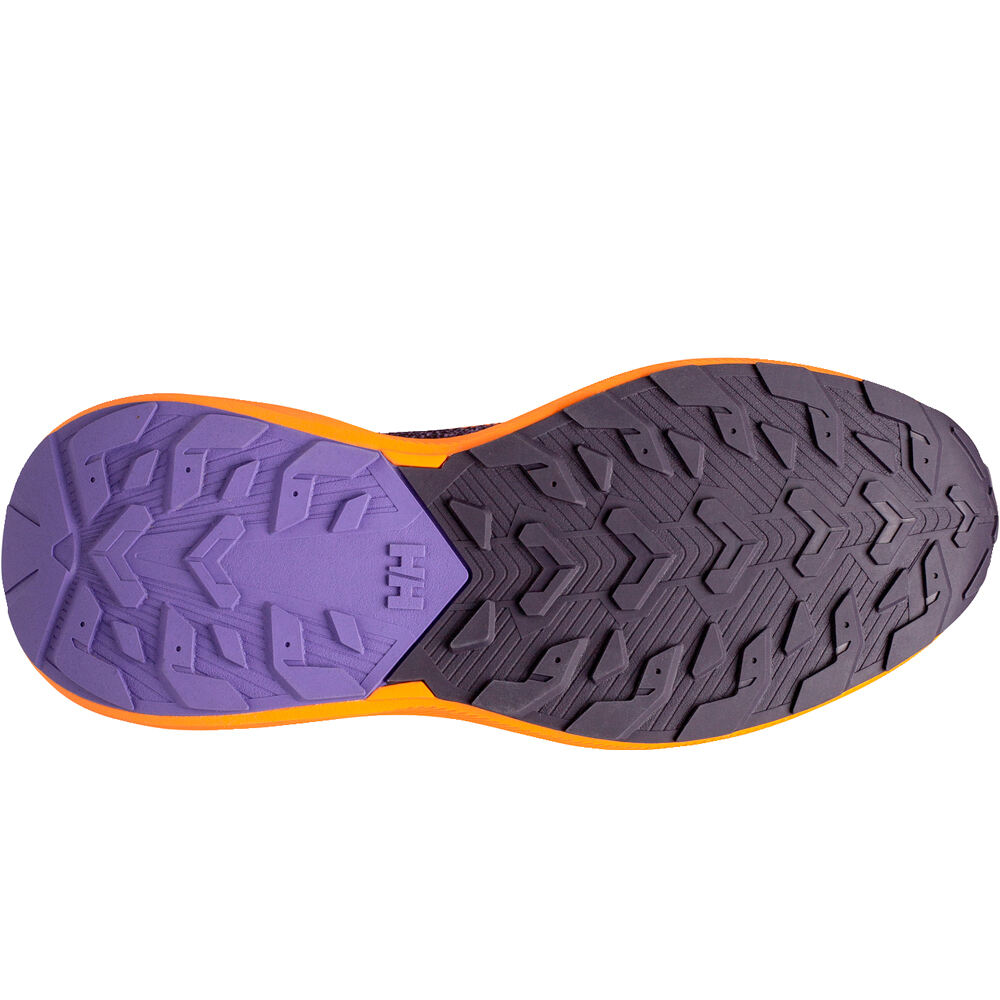 Helly Hansen zapatillas trail hombre BUZZARD TR NARANJA vista superior