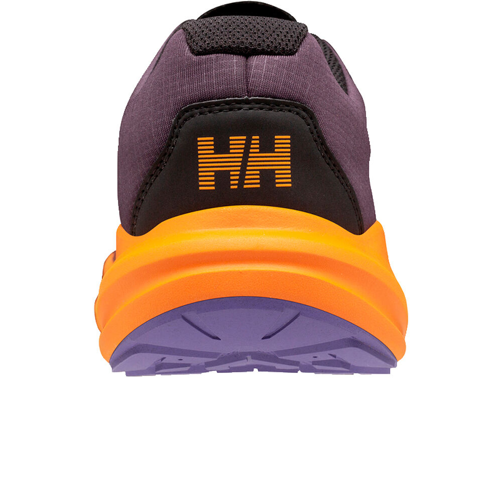 Helly Hansen zapatillas trail hombre BUZZARD TR NARANJA vista trasera