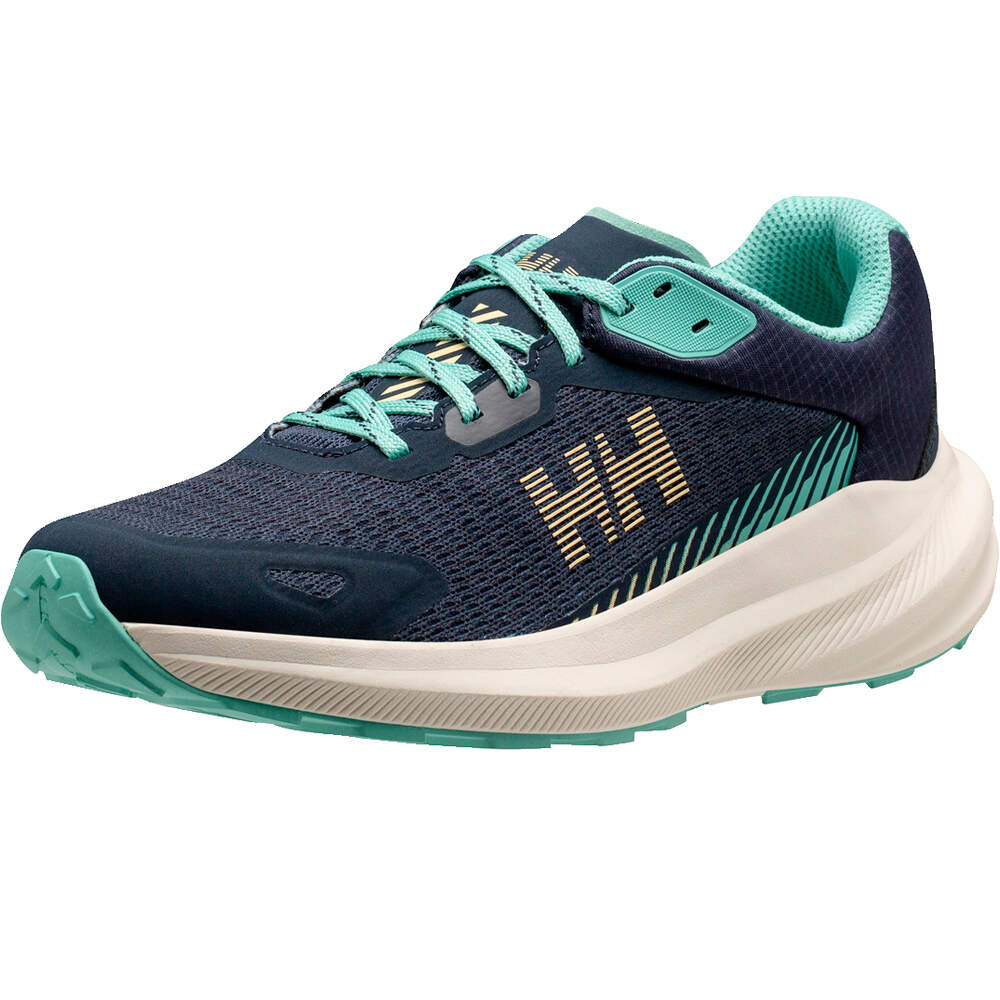 Helly Hansen zapatillas trail mujer BUZZARD TR AZUL lateral interior