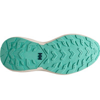 Helly Hansen zapatillas trail mujer BUZZARD TR AZUL vista superior