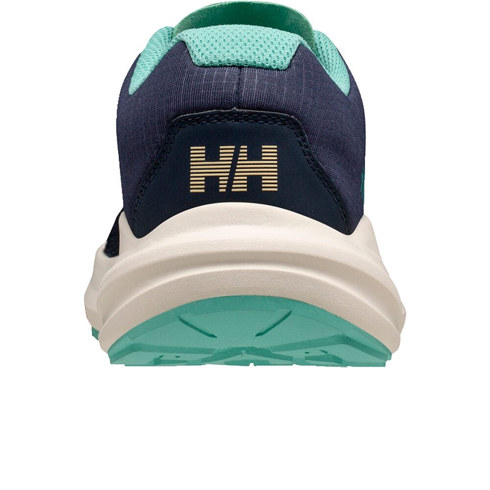 Helly Hansen zapatillas trail mujer BUZZARD TR AZUL vista trasera
