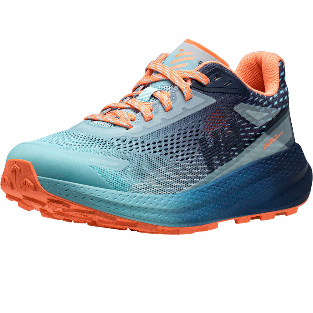 Helly Hansen zapatillas trail mujer KESTREL TR AZUL lateral interior