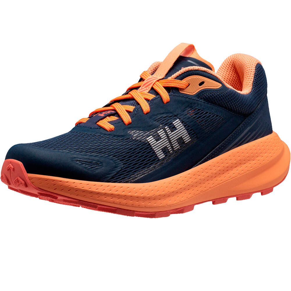 Helly Hansen zapatillas trail mujer SKYHAWK TR AZUL lateral interior
