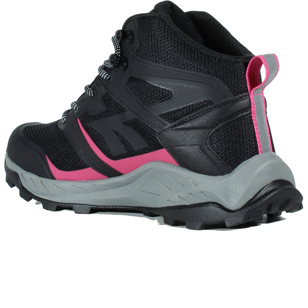 Hi Tec bota trekking mujer TOUBKAL MID WATERPROOF NEGRO 05