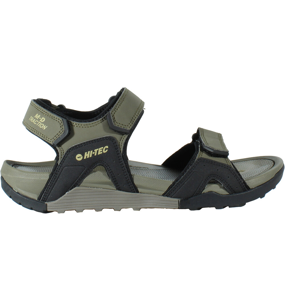 Hi Tec sandalias trekking hombre BALLALE MARRON lateral exterior