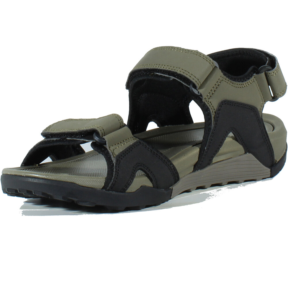 Hi Tec sandalias trekking hombre BALLALE MARRON vista trasera
