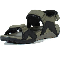 Hi Tec sandalias trekking hombre BALLALE MARRON vista trasera