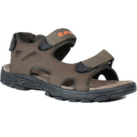 Hi Tec sandalias trekking hombre CIMA MARRON lateral interior