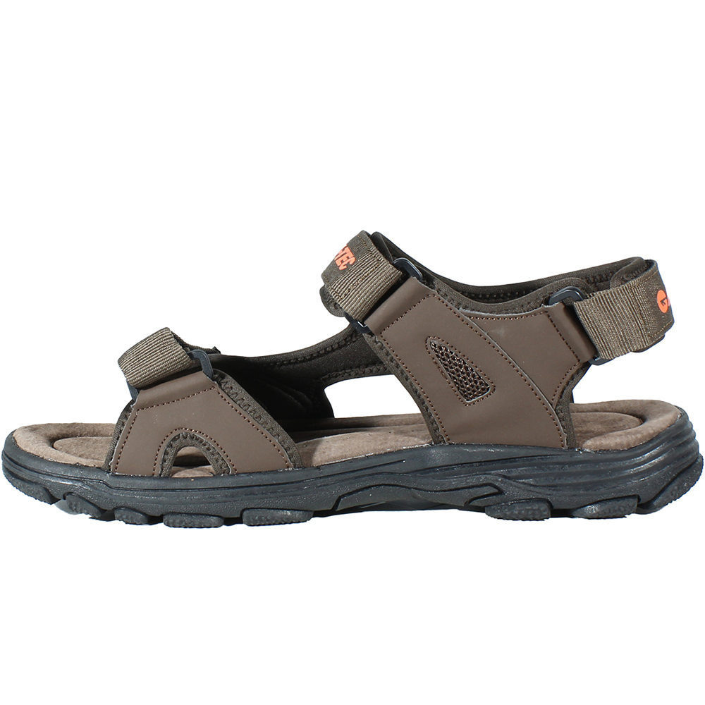 Hi Tec sandalias trekking hombre CIMA MARRON vista superior