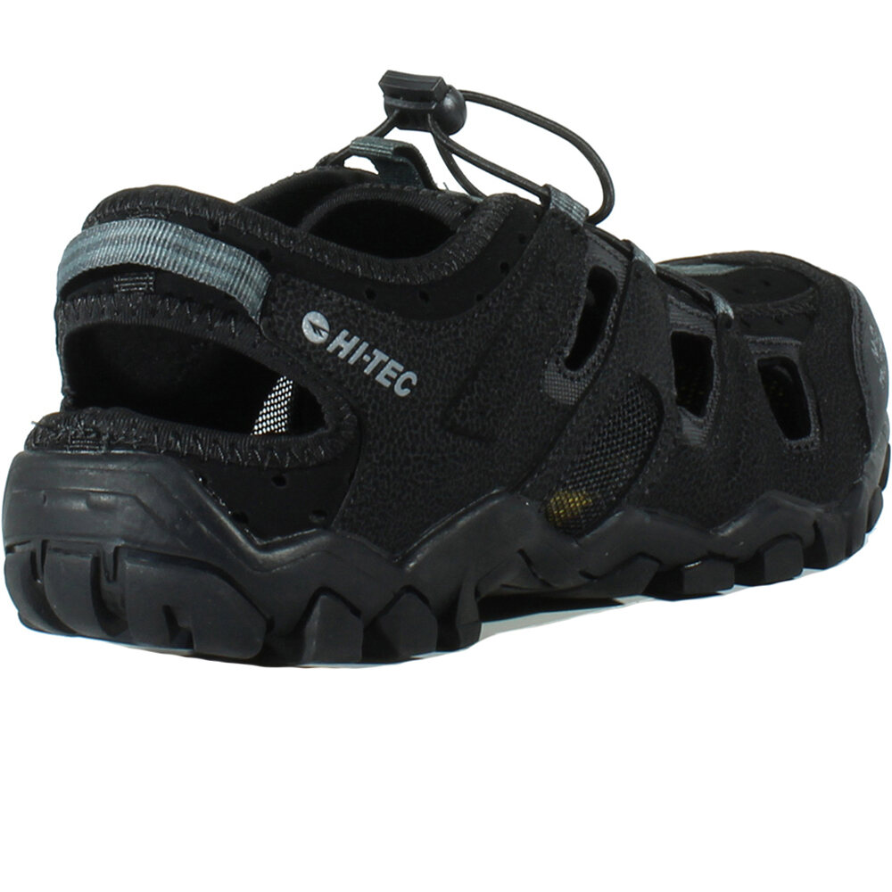Hi Tec sandalias trekking hombre MILLARES NEGRO 08