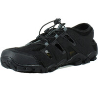 Hi Tec sandalias trekking hombre MILLARES NEGRO vista trasera