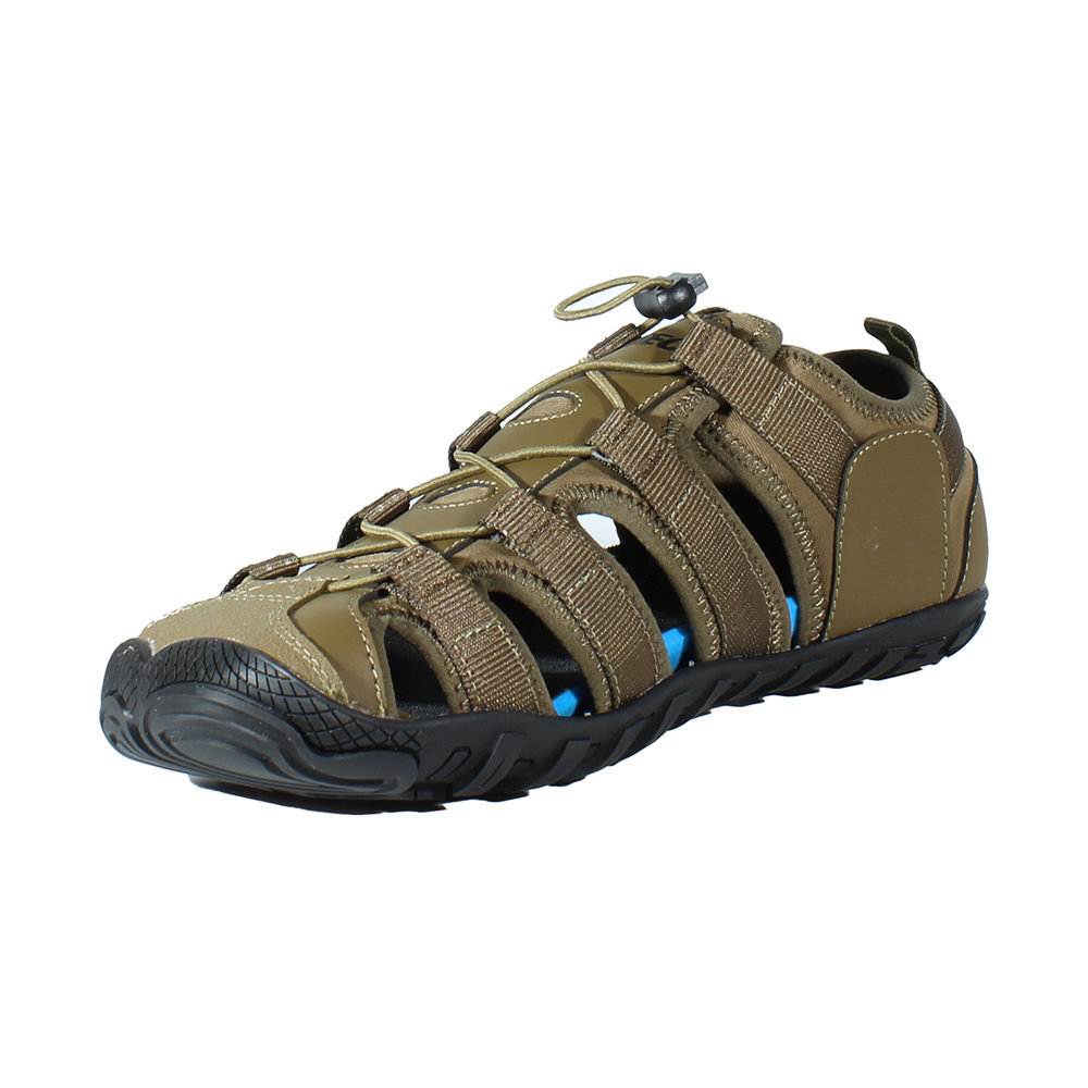 Hi Tec sandalias trekking hombre TERRA BAREFOOT MARRON vista trasera