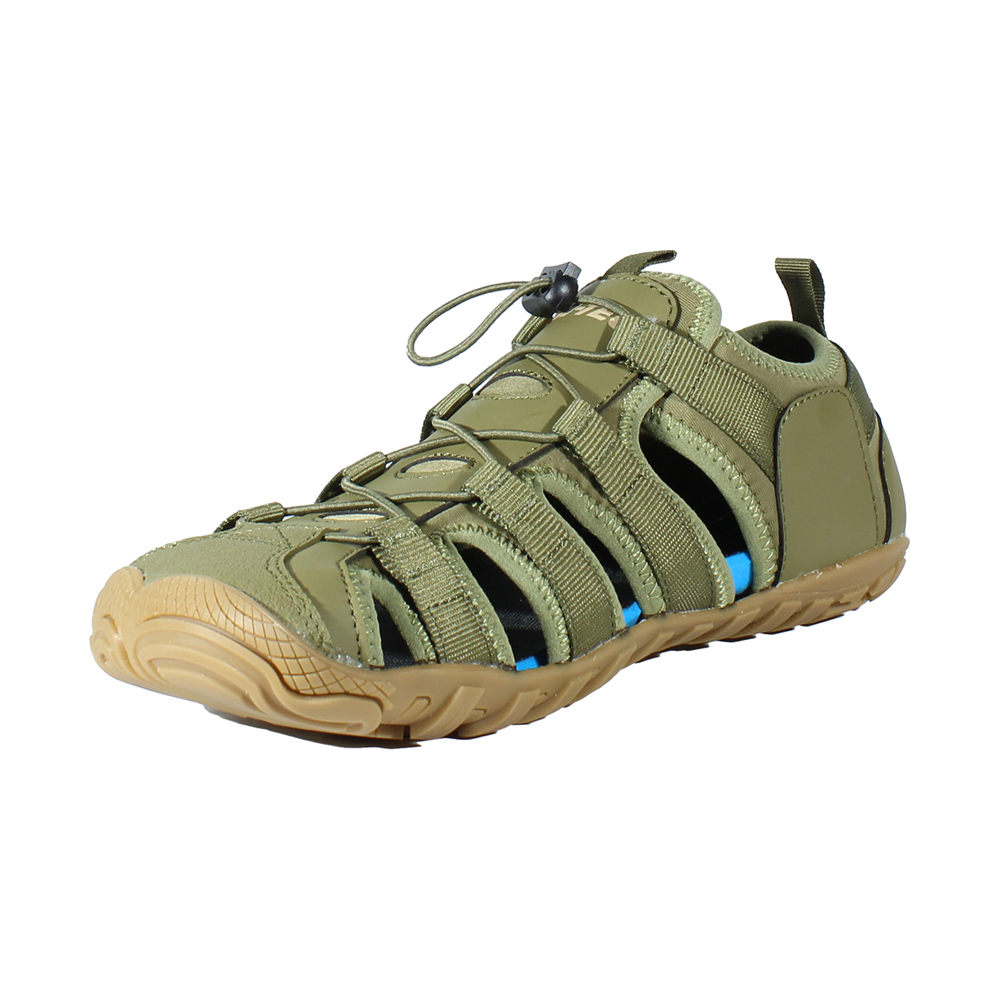 Hi Tec sandalias trekking hombre TERRA BAREFOOT MARRON vista trasera