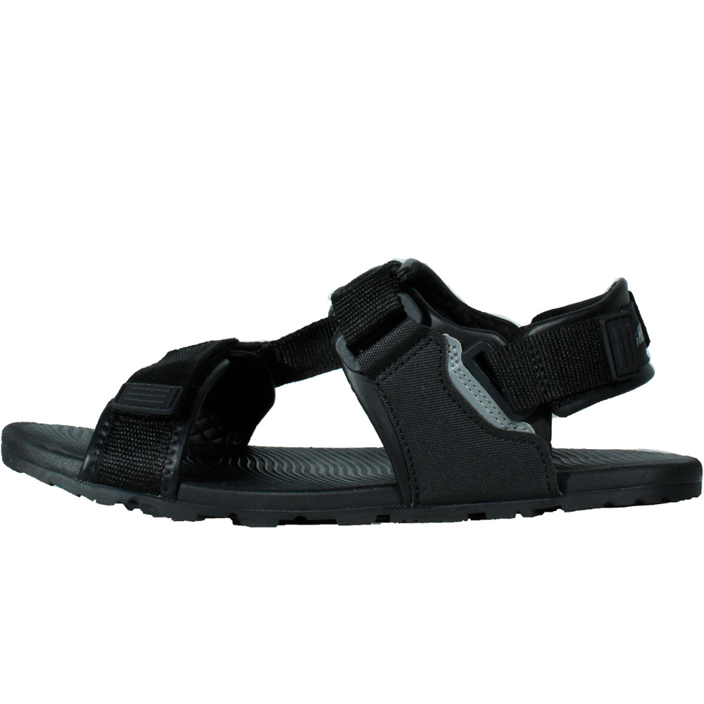 Hi Tec sandalias trekking hombre ULA BAREFOOT NEGRO vista superior