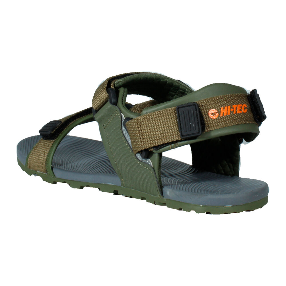 Hi Tec sandalias trekking hombre ULA BAREFOOT VERDE 05