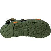 Hi Tec sandalias trekking hombre ULA BAREFOOT VERDE 07