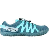 Hi Tec sandalias trekking mujer ABYSS AZUL lateral exterior