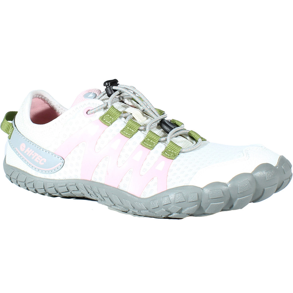 Hi Tec sandalias trekking mujer ABYSS BLANCO lateral interior