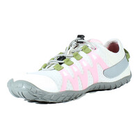 Hi Tec sandalias trekking mujer ABYSS BLANCO vista trasera