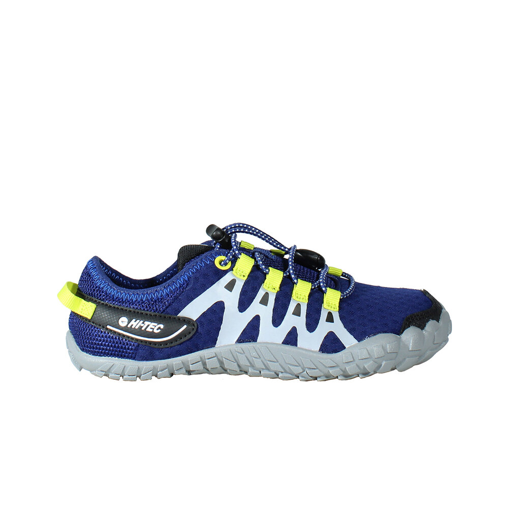 Hi Tec sandalias trekking niño ABYSS AZUL lateral exterior