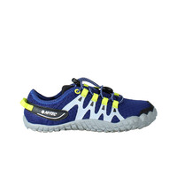 Hi Tec sandalias trekking niño ABYSS AZUL lateral exterior