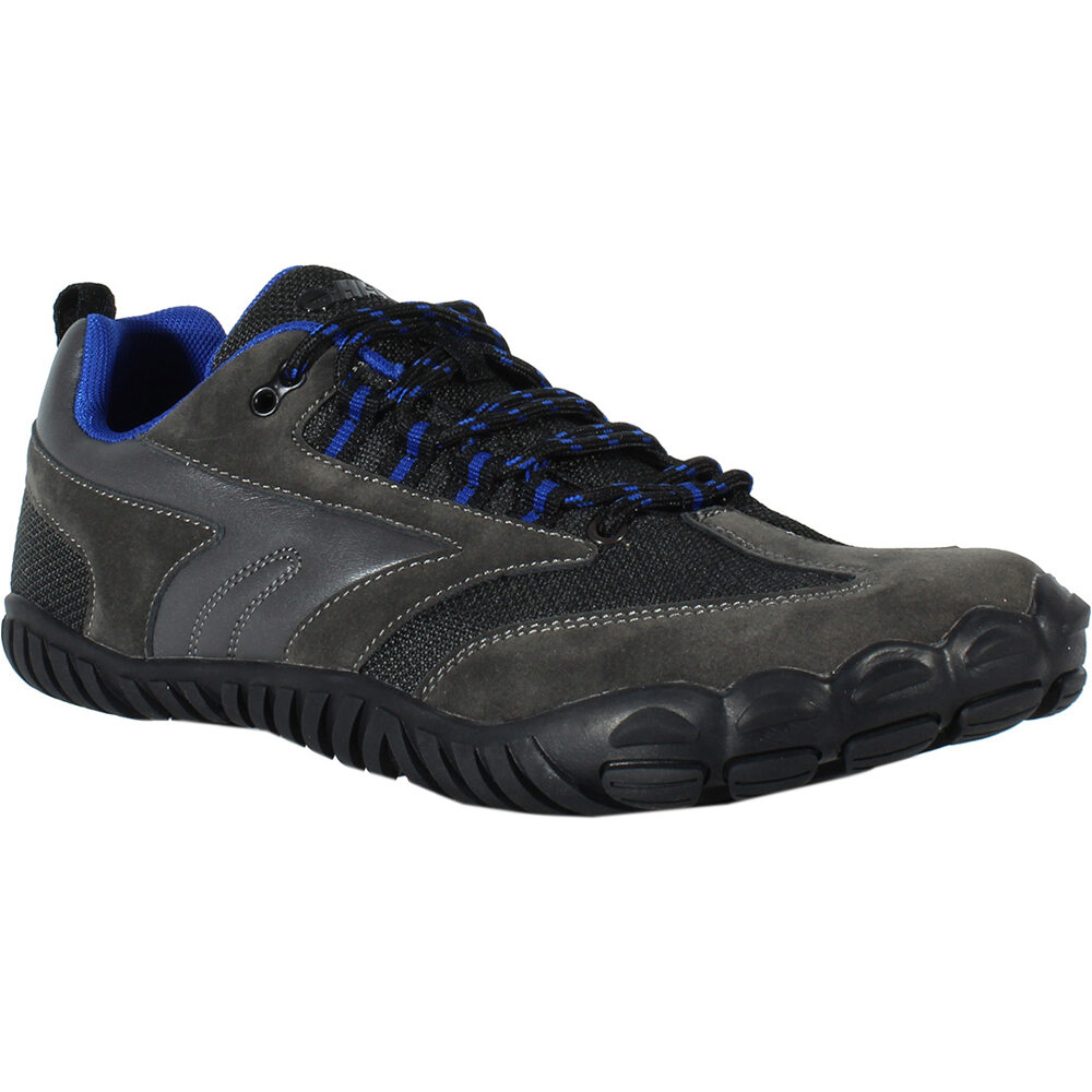 Hi Tec zapatilla trekking hombre FIGARO LOW WATERPROOF GRIS lateral interior