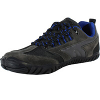 Hi Tec zapatilla trekking hombre FIGARO LOW WATERPROOF GRIS vista trasera