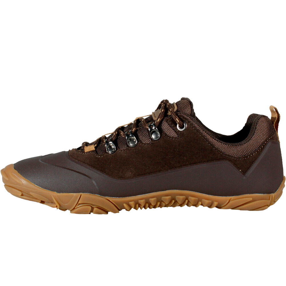 Hi Tec zapatilla trekking hombre FIGARO LUX LOW WATERPROOF MARRON vista trasera
