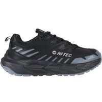 Hi Tec zapatilla trekking hombre HARDCROSS LOW NEGRO lateral exterior