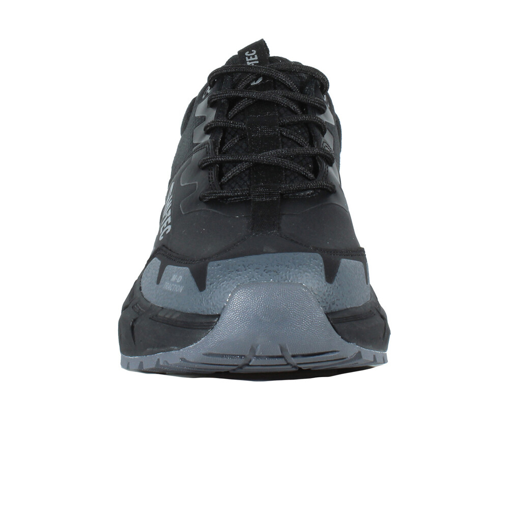 Hi Tec zapatilla trekking hombre HARDCROSS LOW NEGRO puntera