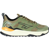 Hi Tec zapatilla trekking hombre SENSOR TRAIL VERDE lateral exterior