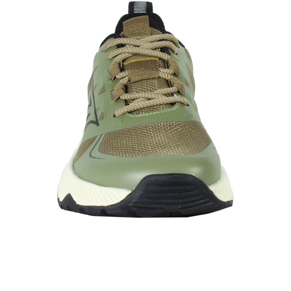 Hi Tec zapatilla trekking hombre SENSOR TRAIL VERDE puntera