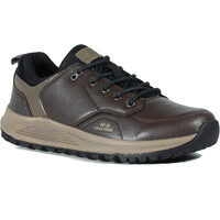 Hi Tec zapatilla trekking hombre TEBES MARRON lateral interior