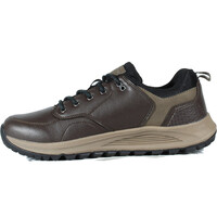 Hi Tec zapatilla trekking hombre TEBES MARRON vista superior
