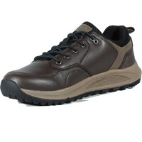Hi Tec zapatilla trekking hombre TEBES MARRON vista trasera