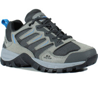 Hi Tec zapatilla trekking mujer CERVUS LOW WATERPROOF GRIS lateral interior